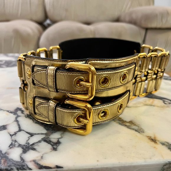 Miu Miu Gold Belt main image 7